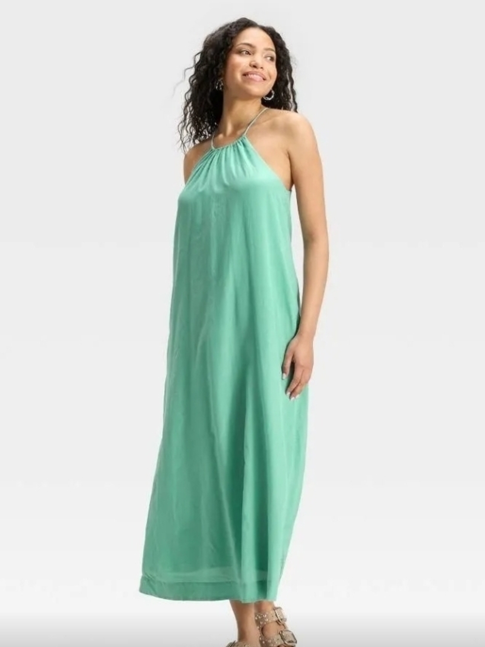 Universal Thread Maxi Sundress - Teal Blue